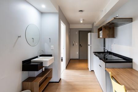 Studio para alugar com 34m², 2 quartos e sem vagaSala/Cozinha