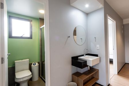 Studio para alugar com 34m², 2 quartos e sem vagaBanheiro