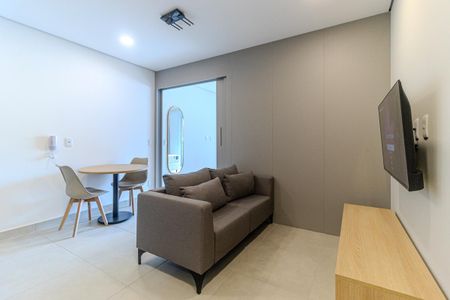 Sala de apartamento para alugar com 1 quarto, 38m² em República, São Paulo