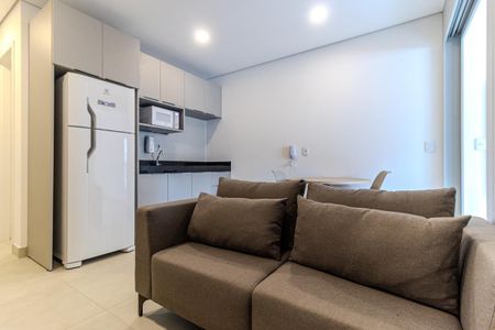 Sala de apartamento para alugar com 1 quarto, 38m² em República, São Paulo