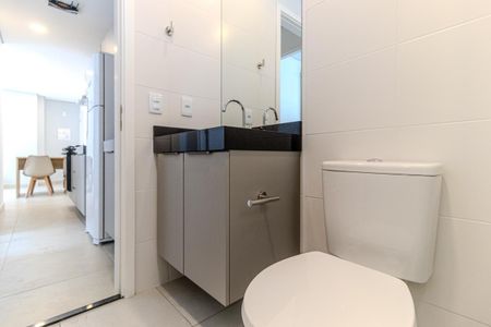 Apartamento para alugar com 51m², 2 quartos e sem vaga Apartamento para alugar com 51m², 2 quartos e sem vagaBanheiro