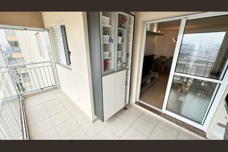 Varanda de apartamento à venda com 3 quartos, 76m² em Campestre, Santo André