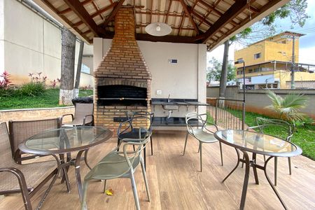 Área comum - Churrasqueira de apartamento para alugar com 3 quartos, 70m² em Cinquentenario, Belo Horizonte