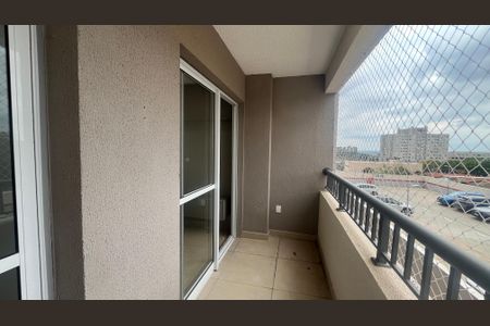 Varanda Sala de apartamento para alugar com 2 quartos, 57m² em Parque Rural Fazenda Santa Cândida, Campinas