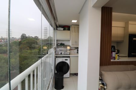 Varanda da Sala de apartamento à venda com 2 quartos, 42m² em Sítio da Figueira, São Paulo