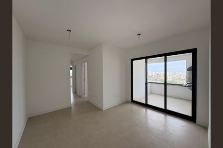 Sala de apartamento à venda com 3 quartos, 93m² em Campestre, Santo André