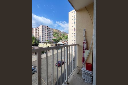 Varanda da Sala de apartamento à venda com 2 quartos, 48m² em Engenho Novo, Rio de Janeiro