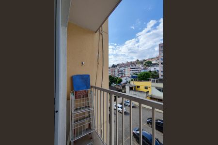 Varanda da Sala de apartamento à venda com 2 quartos, 48m² em Engenho Novo, Rio de Janeiro