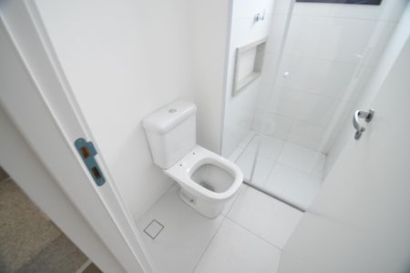 Banheiro de kitnet/studio à venda com 1 quarto, 46m² em Centro, Campinas