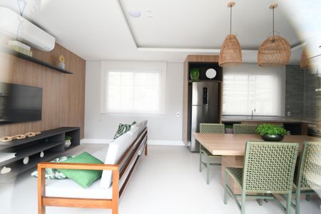 Studio à venda com 46m², 1 quarto e 1 vagaÁrea comum - Salão de festas