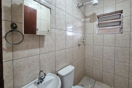 Banheiro Social de casa para alugar com 1 quarto, 46m² em Bairro dos Casa, São Bernardo do Campo