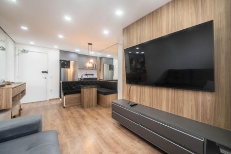 Sala de apartamento para alugar com 2 quartos, 43m² em Santo Amaro, São Paulo
