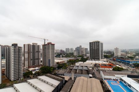 Vista da Suíte de apartamento à venda com 1 quarto, 26m² em Parque Industrial Tomas Edson, São Paulo