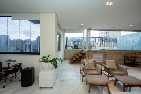 Apartamento à venda com 204m², 3 quartos e 3 vagasSALA