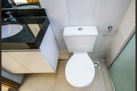 Banheiro Social de apartamento à venda com 2 quartos, 91m² em São Pedro, Belo Horizonte