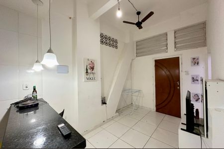 Sala de apartamento à venda com 1 quarto, 32m² em Centro, Rio de Janeiro