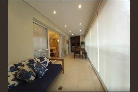 Varanda da Sala de apartamento à venda com 3 quartos, 135m² em Santo Antônio, São Caetano do Sul