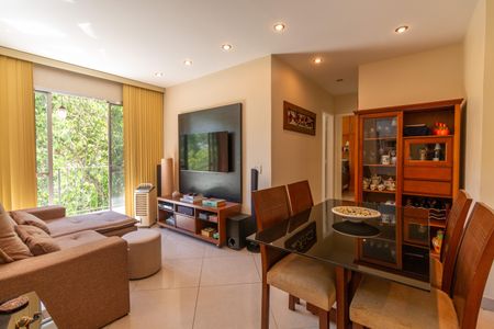 Sala de apartamento à venda com 2 quartos, 75m² em Tijuca, Rio de Janeiro
