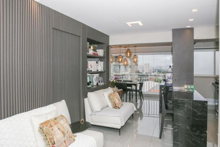Sala de apartamento à venda com 2 quartos, 79m² em Vila Anastácio, São Paulo