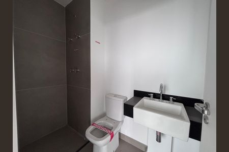 Banheiro de kitnet/studio à venda com 1 quarto, 42m² em Vila Olímpia, São Paulo