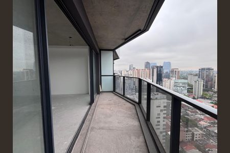 Varanda de apartamento à venda com 1 quarto, 42m² em Vila Olímpia, São Paulo
