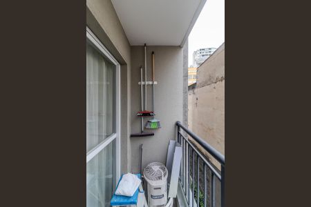 Varanda de apartamento para alugar com 1 quarto, 26m² em República, São Paulo