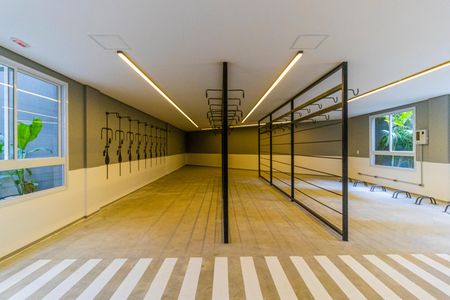 Apartamento para alugar com 26m², 1 quarto e sem vaga Apartamento para alugar com 26m², 1 quarto e sem vagaBicicletário