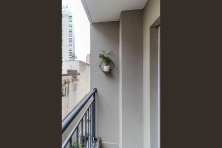 Varanda de apartamento para alugar com 1 quarto, 26m² em República, São Paulo