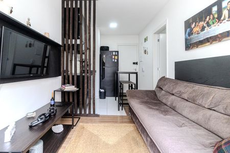 Sala de apartamento para alugar com 1 quarto, 26m² em República, São Paulo