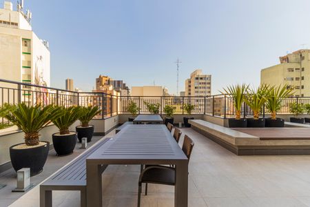 Apartamento para alugar com 26m², 1 quarto e sem vaga Apartamento para alugar com 26m², 1 quarto e sem vagaTerraço