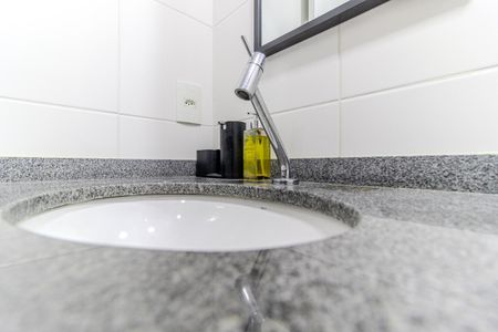 Apartamento para alugar com 26m², 1 quarto e sem vaga Apartamento para alugar com 26m², 1 quarto e sem vagaBanheiro da Suíte