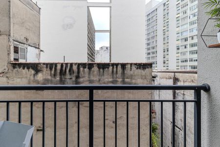 Apartamento para alugar com 26m², 1 quarto e sem vaga Apartamento para alugar com 26m², 1 quarto e sem vagaVaranda