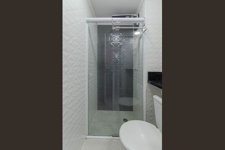 Banheiro de kitnet/studio à venda com 1 quarto, 24m² em Sé, São Paulo