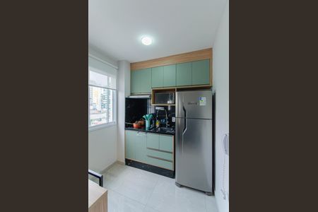 Cozinha de kitnet/studio à venda com 1 quarto, 24m² em Sé, São Paulo