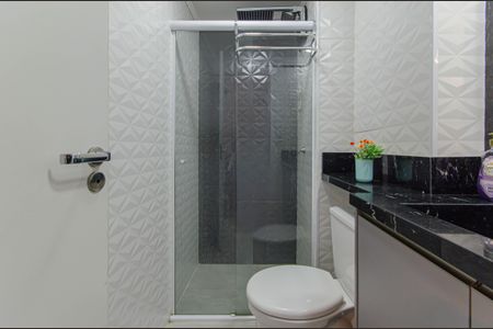 Banheiro de kitnet/studio à venda com 1 quarto, 24m² em Sé, São Paulo