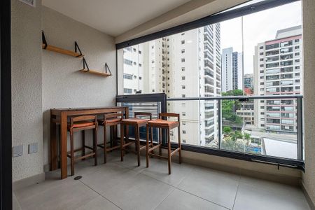 Studio - Varanda de kitnet/studio à venda com 1 quarto, 25m² em Cerqueira César, São Paulo