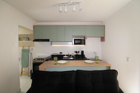 Sala/Cozinha de apartamento à venda com 1 quarto, 30m² em Casa Verde, São Paulo