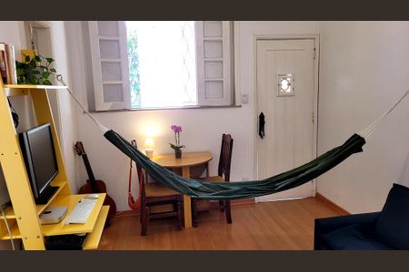 Sala de apartamento à venda com 1 quarto, 35m² em Santa Teresa, Rio de Janeiro