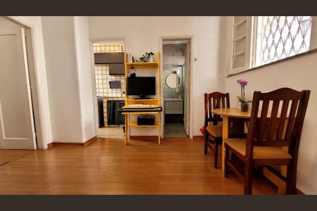 Sala de apartamento à venda com 1 quarto, 35m² em Santa Teresa, Rio de Janeiro