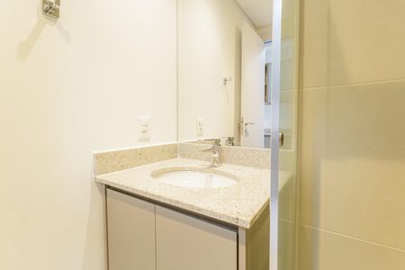 Studio para alugar com 30m², 1 quarto e sem vaga Studio para alugar com 30m², 1 quarto e sem vagaBanheiro