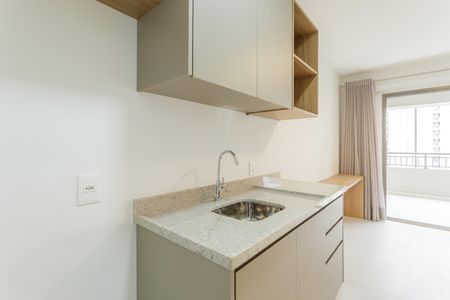 Studio para alugar com 30m², 1 quarto e sem vaga Studio para alugar com 30m², 1 quarto e sem vagaCozinha