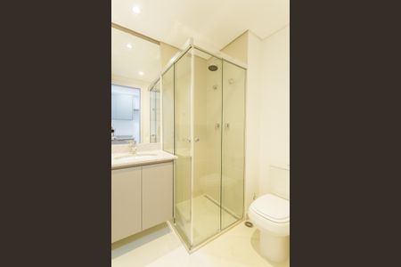 Studio para alugar com 30m², 1 quarto e sem vaga Studio para alugar com 30m², 1 quarto e sem vagaBanheiro