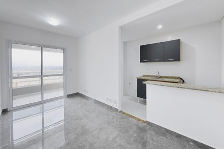 Sala/Cozinha de apartamento para alugar com 2 quartos, 58m² em Jardim Califórnia, Jacareí