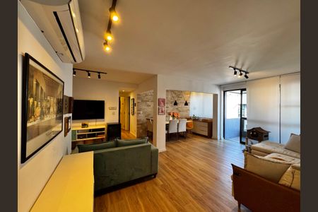 Sala de apartamento para alugar com 3 quartos, 108m² em Barra da Tijuca, Rio de Janeiro