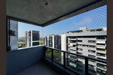 Varanda de apartamento para alugar com 3 quartos, 108m² em Barra da Tijuca, Rio de Janeiro