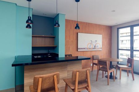 Studio à venda com 21m², 1 quarto e sem vagaÁrea comum - Salão de festas