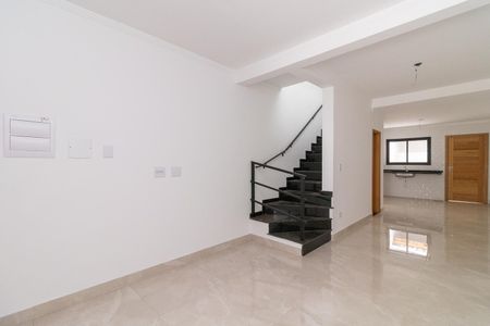 Sala de casa à venda com 3 quartos, 110m² em Vila Frugoli, São Paulo