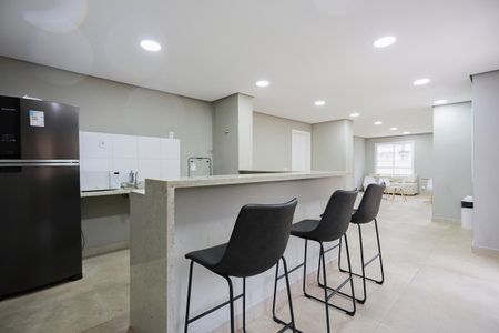 Apartamento à venda com 44m², 2 quartos e 1 vagaÁrea comum - Espaço gourmet