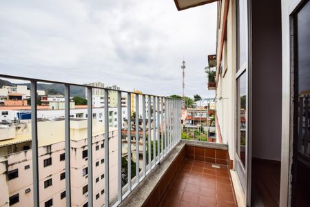 Varanda da Sala de apartamento à venda com 2 quartos, 55m² em Méier, Rio de Janeiro