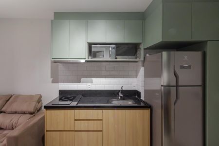 Apartamento para alugar com 26m², 1 quarto e sem vagaCozinha e Área de Serviço